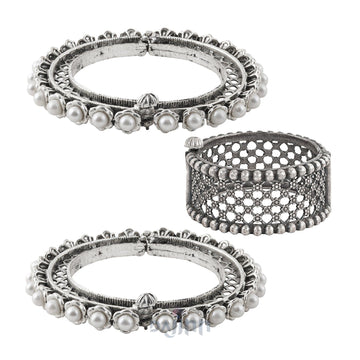 Dajinn Aniha Stacked Bracelet Set