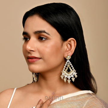 Dajinn Chaitali Gold Earring