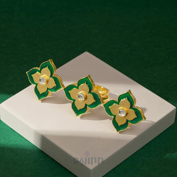 Desi Kalakaar Green Ring