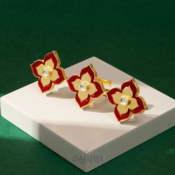 Desi Kalakaar Maroon Ring