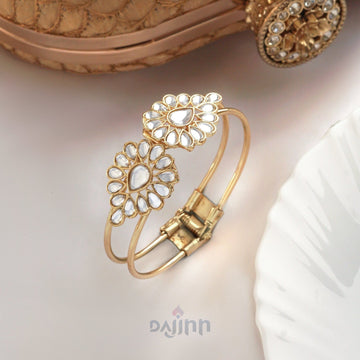 Dajinn Karishmaa Pearl and Polki Bracelet