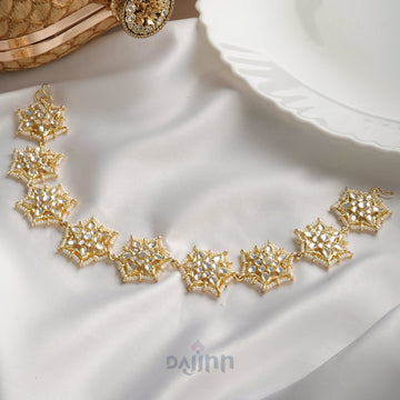 Dajinn Eeshani Pearl and Polki Matha Patti