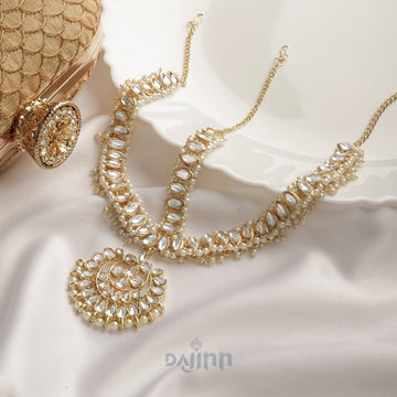 Dajinn Nirja Pearl and Polki Matha Patti