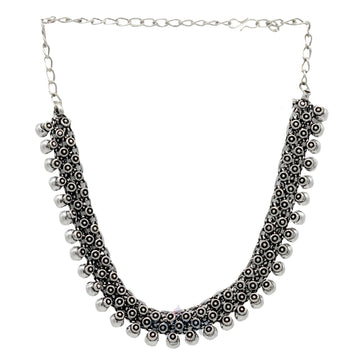 Dajinn Paalika Silver Oxidised Jewelry Gift Set