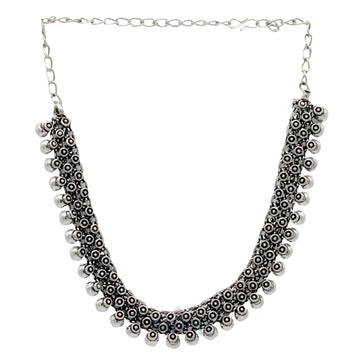 Dajinn Daivi Silver Oxidised Jewelry Gift Set