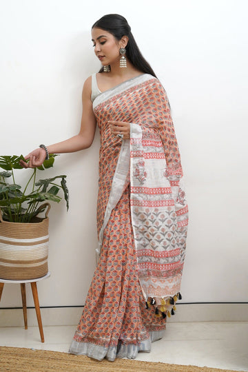 AYSR Boutique Urmila Linen Saree