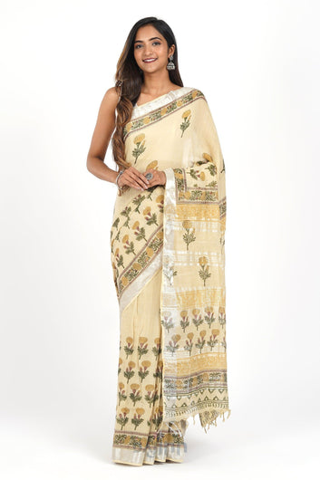 AYSR Boutique Purva Linen Saree