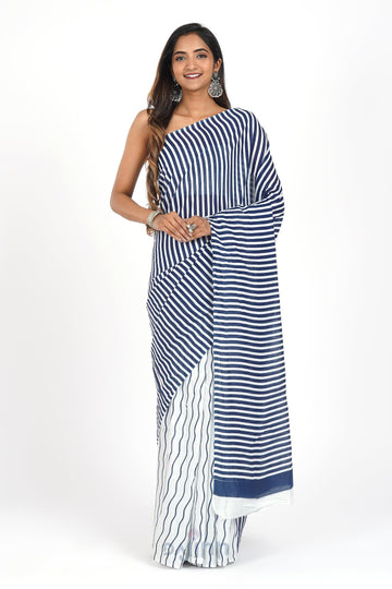 AYSR Boutique Vasanti Mulmul Cotton Saree