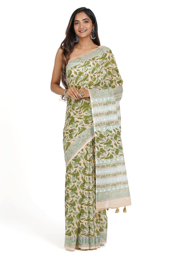 AYSR Boutique Malathi Mulmul Cotton Saree