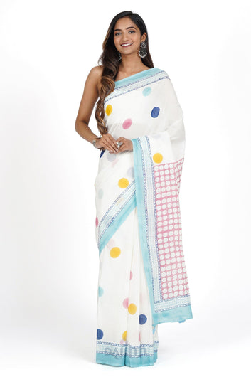 AYSR Boutique Sarita Mulmul Cotton Saree