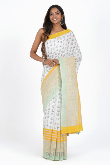 AYSR Boutique Vasundhara Mulmul Cotton Saree