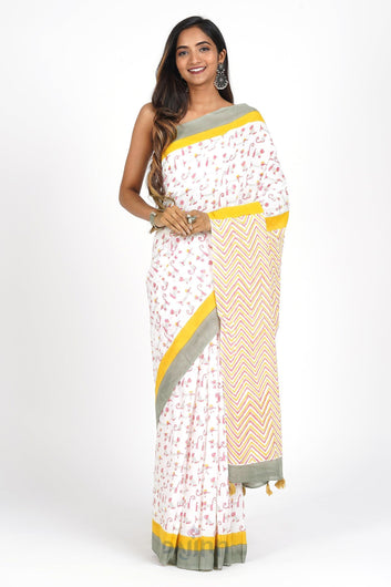 AYSR Boutique Ganga Mulmul Cotton Saree