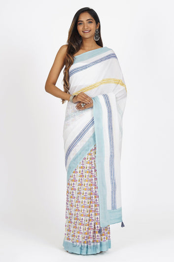 AYSR Boutique Ridhima Mulmul Cotton Saree