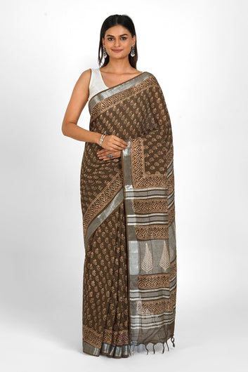 AYSR Boutique Swaroopa Linen Saree