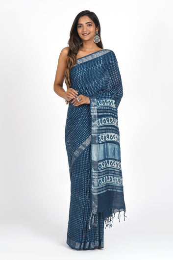 AYSR Boutique Midnight Cascade Saree