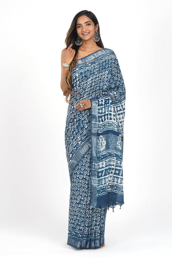 AYSR Boutique Velvet Nightfall Saree