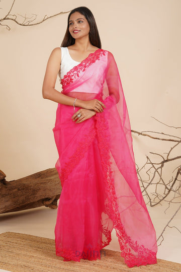 AYSR Boutique Spring Serenade Organza Saree