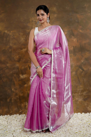 AYSR Boutique Paisley Paradise Tissue Saree