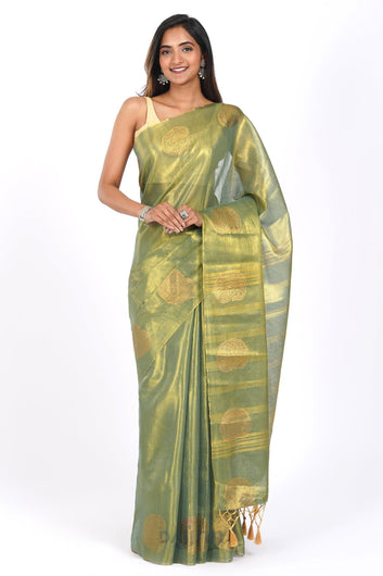 AYSR Boutique Shakti Tissue Silk Saree