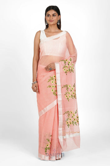 AYSR Boutique Rhea Kota Embroidered Saree
