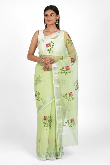 AYSR Boutique Jiya Kota Embroidered Saree
