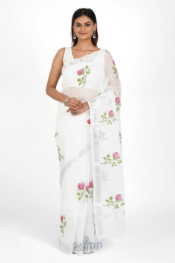 AYSR Boutique Riddhi Kota Embroidered Saree