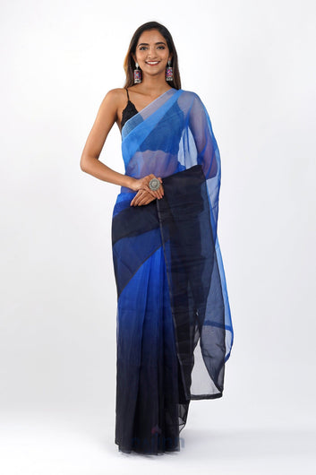 AYSR Boutique Gauravi Ombre Organza Saree