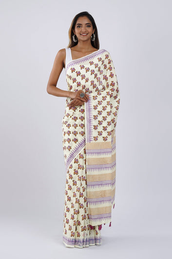 AYSR Boutique Safari Sunday Mulmul Cotton Saree