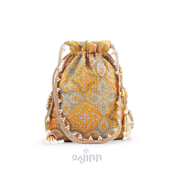 Manohari Mustard Potli Bag