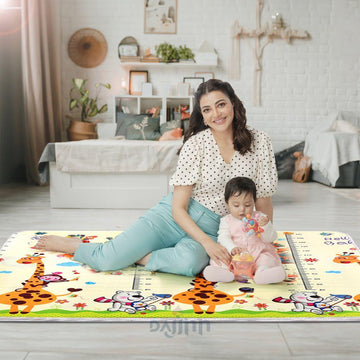 DaJinn Playmat for Kids – Rollable, Non-Toxic, and Limitless Playtime. Assorted Print (8mm)