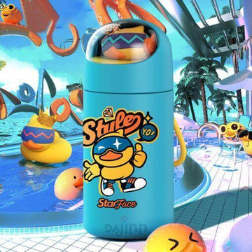 DaJinn Insulated Water Bottle StarFace International Series By StarAndDaisy With Leak-Evidence And BPA-Free Material – 280ml (Blue)