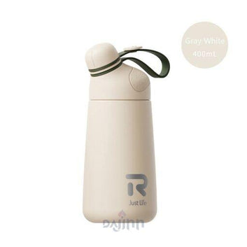 DaJinn Insulated Water Bottle For Kids & Adults With Easy Portability, Travel Friendly Bottle – 400ml (Green)