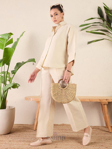 Dajinn Linen Two Piece Co-ord Set
