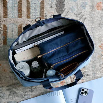 Dajinn Stonewash Blue Tote Bag