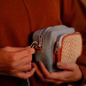 Dajinn Cambridge Blue Crossbody Bag