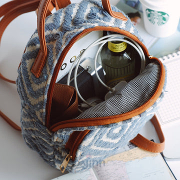 Dajinn Powder Blue Mini Backpack