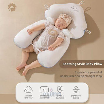 DaJinn Baby Huggable Pillow, Ultra-Soft and Breathable Nursing Pillows for Babies with Extra Comfort – Blue