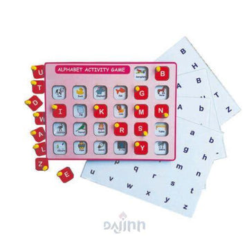 DaJinn Alphabet Activity Game – Kids Learning Board Game have fun with Alphabets